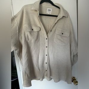 Aerie women  Long sleeve shirt Size L